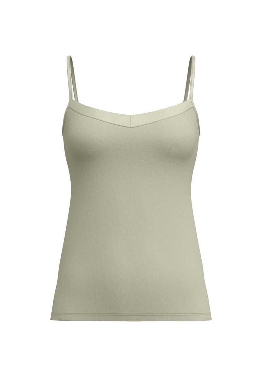 CALIDA Damen Spaghetti-Top Cate, grün, L