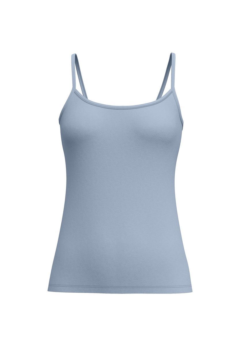 Bequemes Spaghettitop aus Baumwollmischung