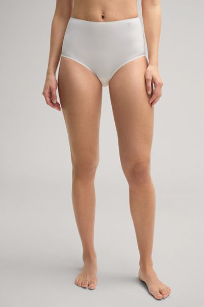 Nahtloser, hoher Taillenslip von Sensation, offwhite glättender Slip
