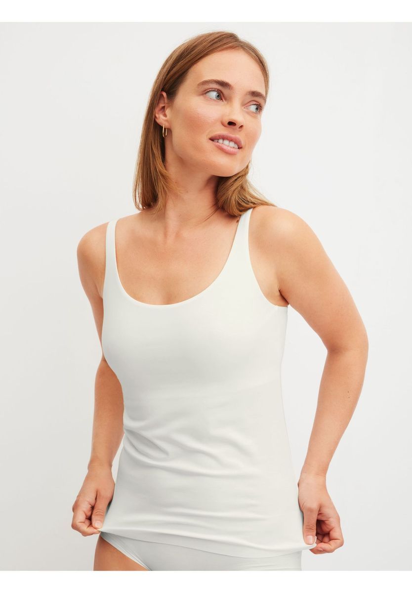 Nahtloses Tanktop mit verstellbaren Trägern