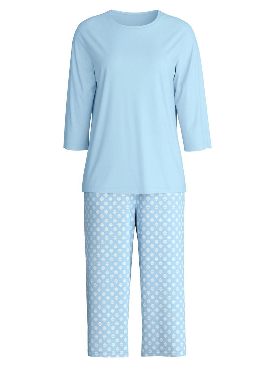 Bequemes Damen Baumwoll Pyjama Set