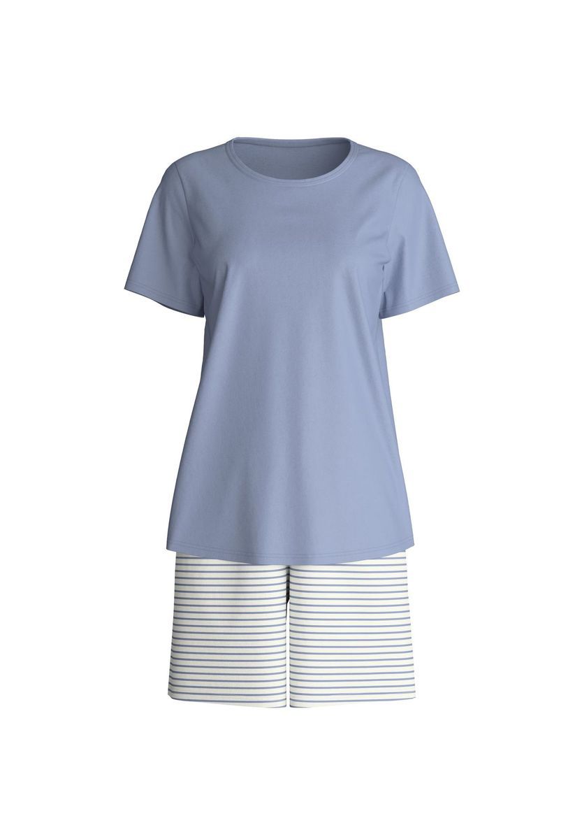 CALIDA Pyjama, kurz, für Damen, blau, L