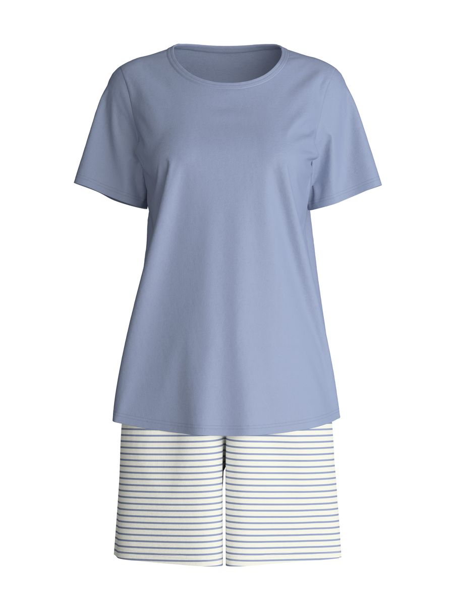 CALIDA Pyjama, kurz, für Damen, blau, L