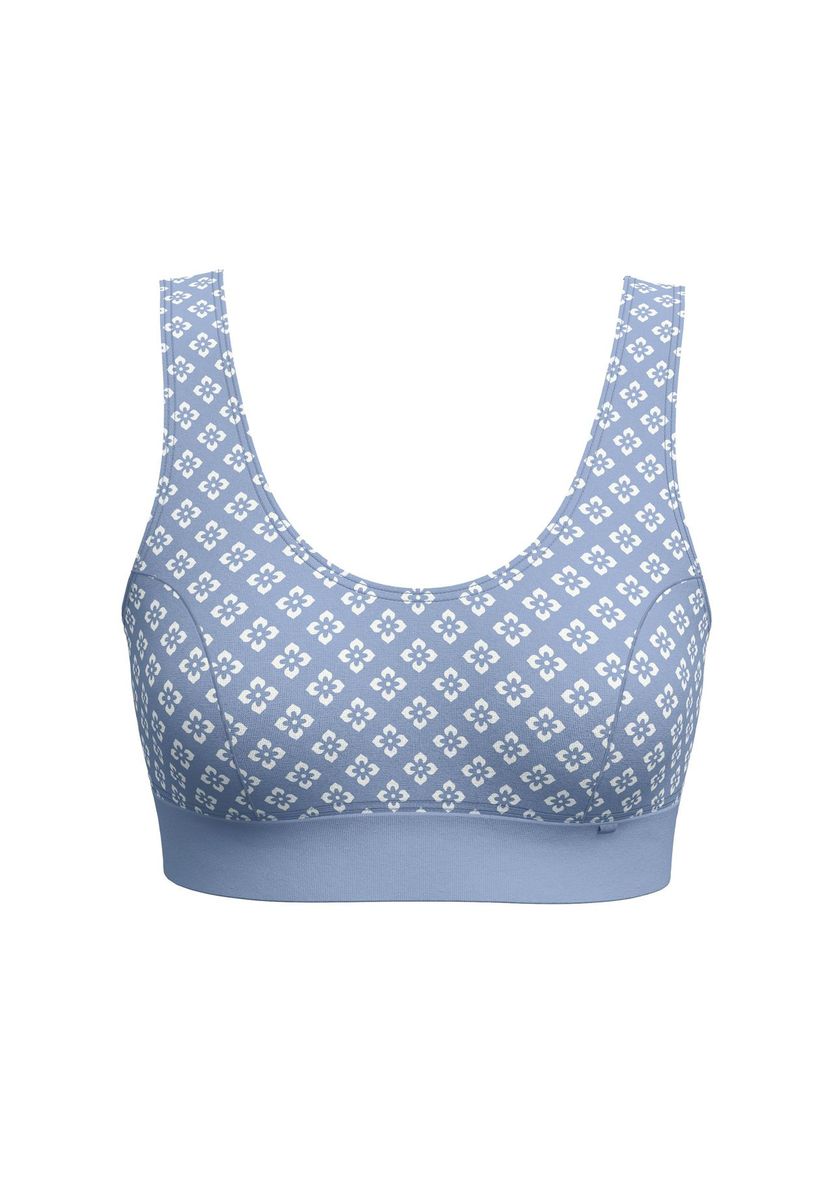 Baumwoll-Jersey Bustier mit Softbund