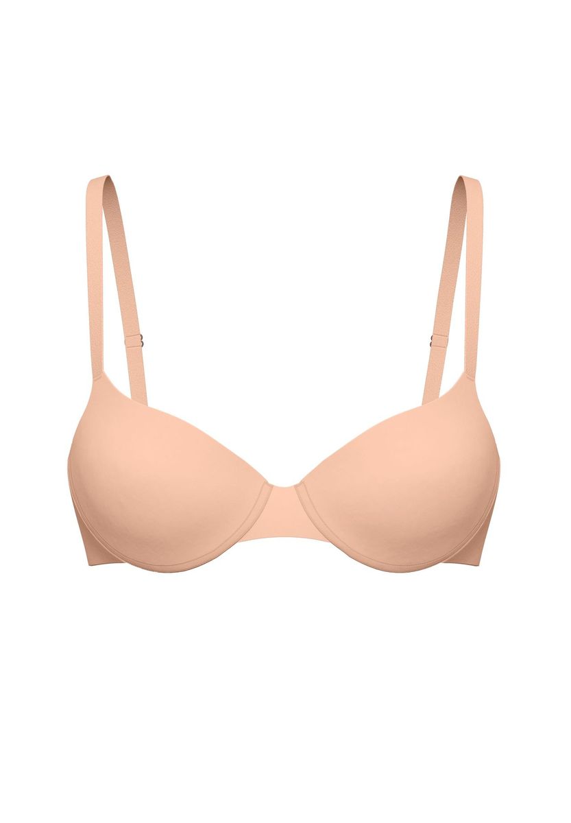 Nahtloser Bügel-BH mit glatten Cups