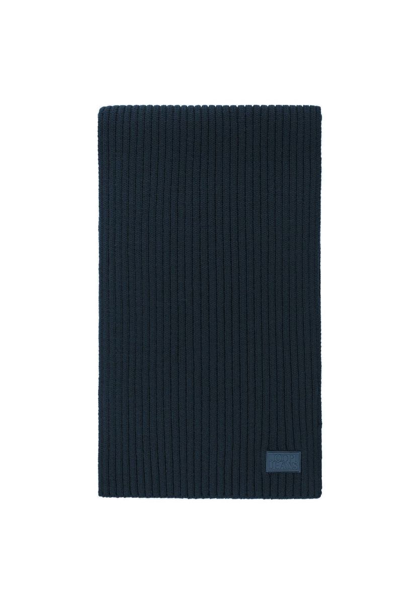 Klassischer Rippstrick-Schal aus Wollmischung