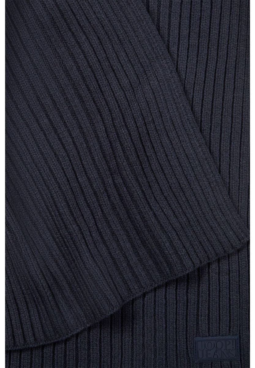 Klassischer Rippstrick-Schal aus Wollmischung