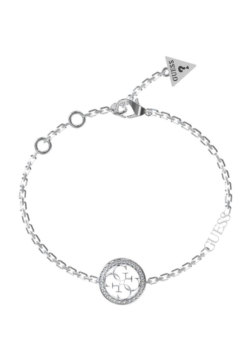 GUESS Damen Armband "JUBB02137JWRHS", Edelstahl, SILBER