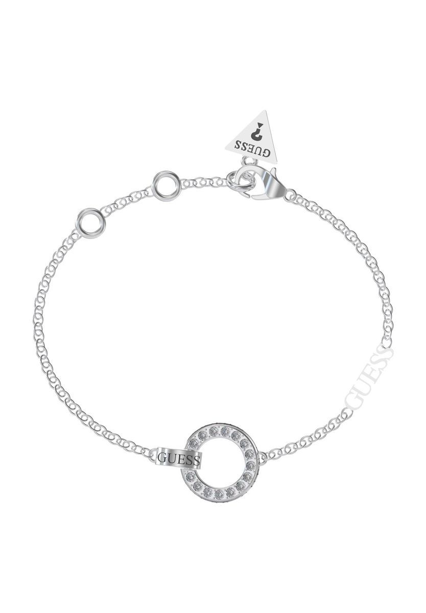 GUESS Damen Armband "JUBB03162JWRHS", Edelstahl, SILBER, 99