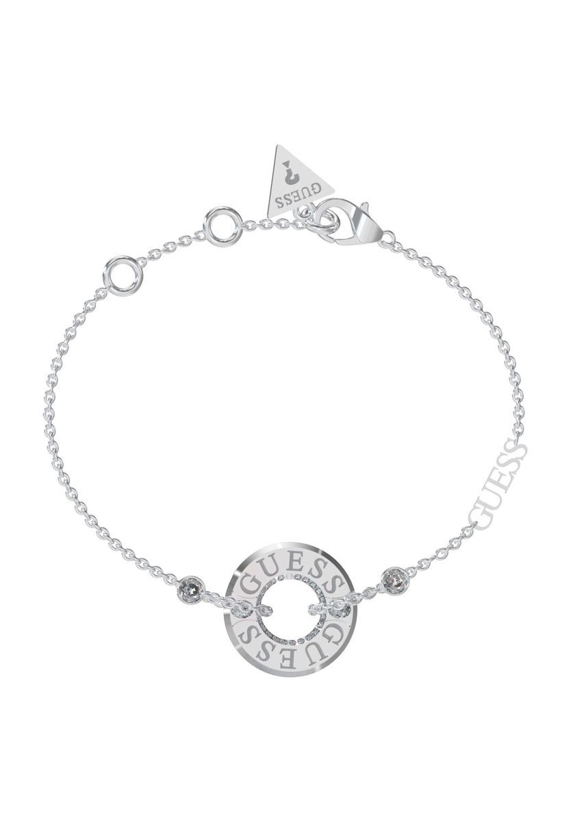 GUESS Damen Armband "JUBB03113JWRHS", Edelstahl, SILBER, 99