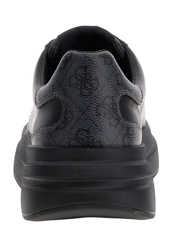 Herren Schnür-Sneaker aus Leder mit Plateau