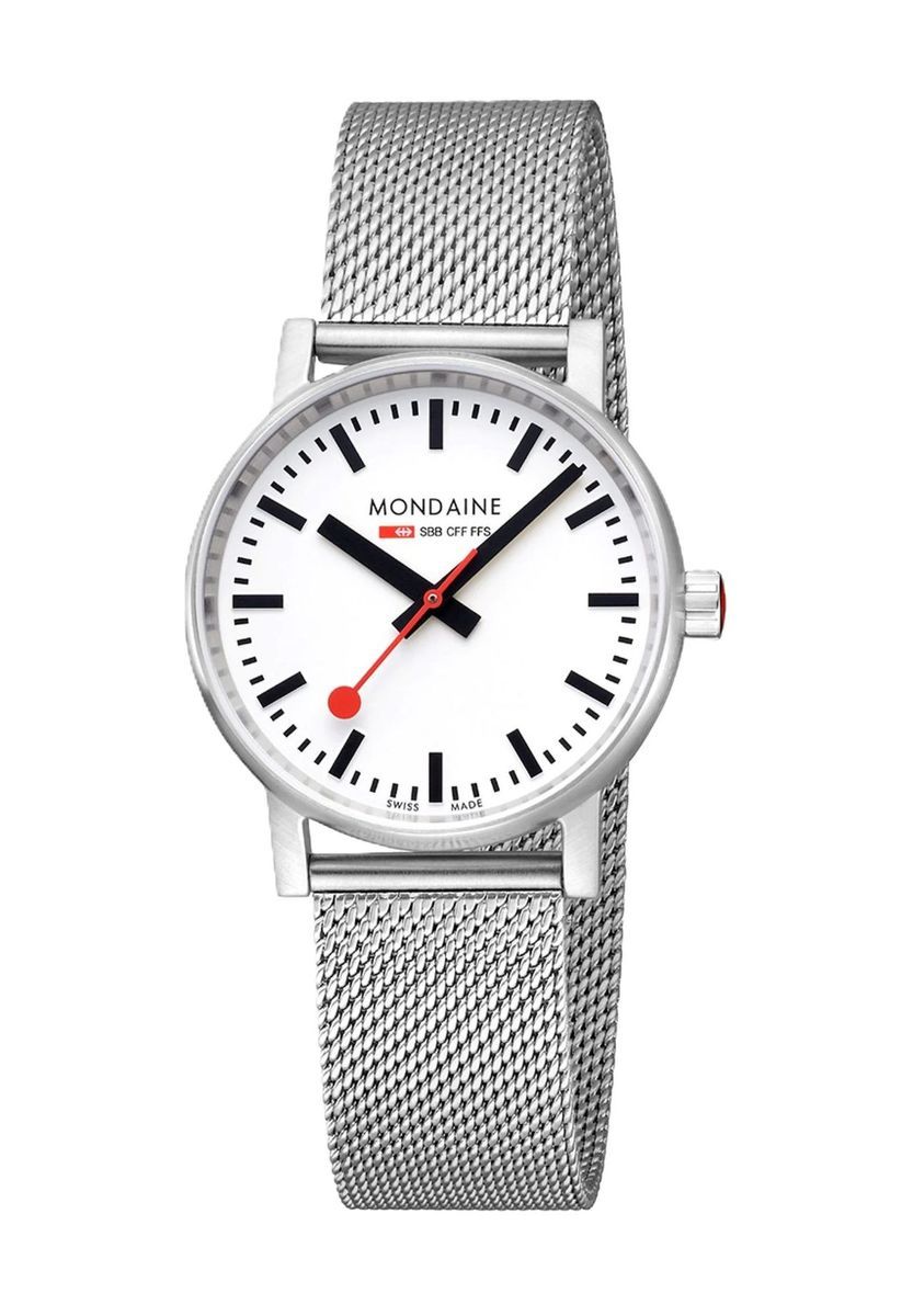 Swiss Railways Evo2 Silber Armbanduhr