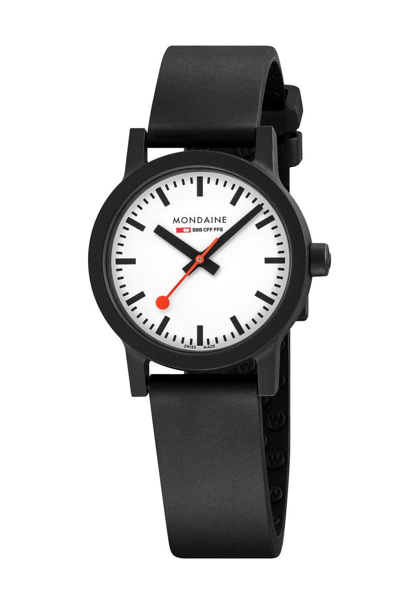 Klassische Schweizer Bahnhofs Design Uhr