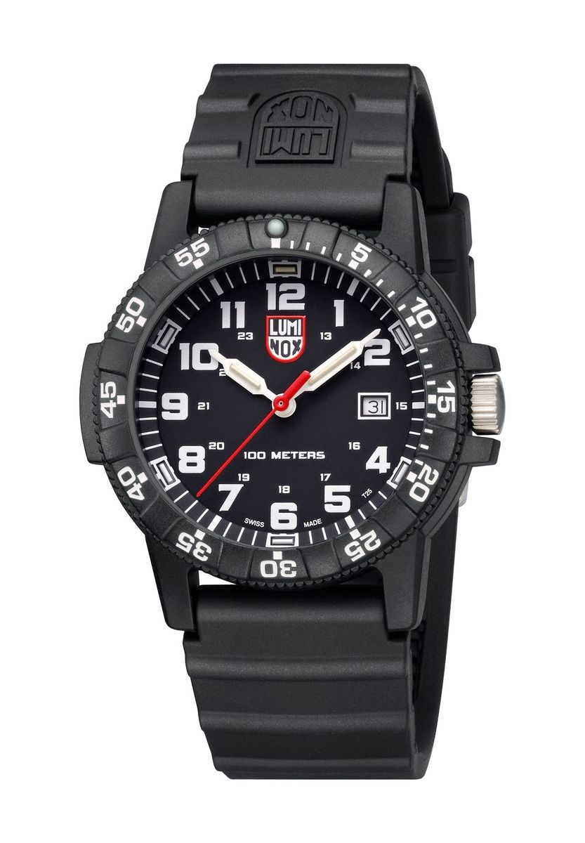 Herren-Taucheruhr, schwarz