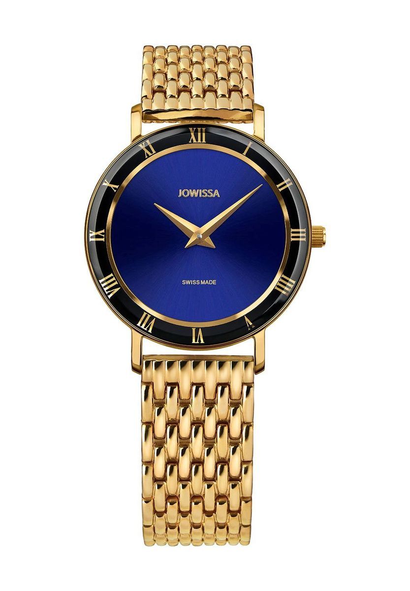 Elegante goldfarbene Damenarmbanduhr