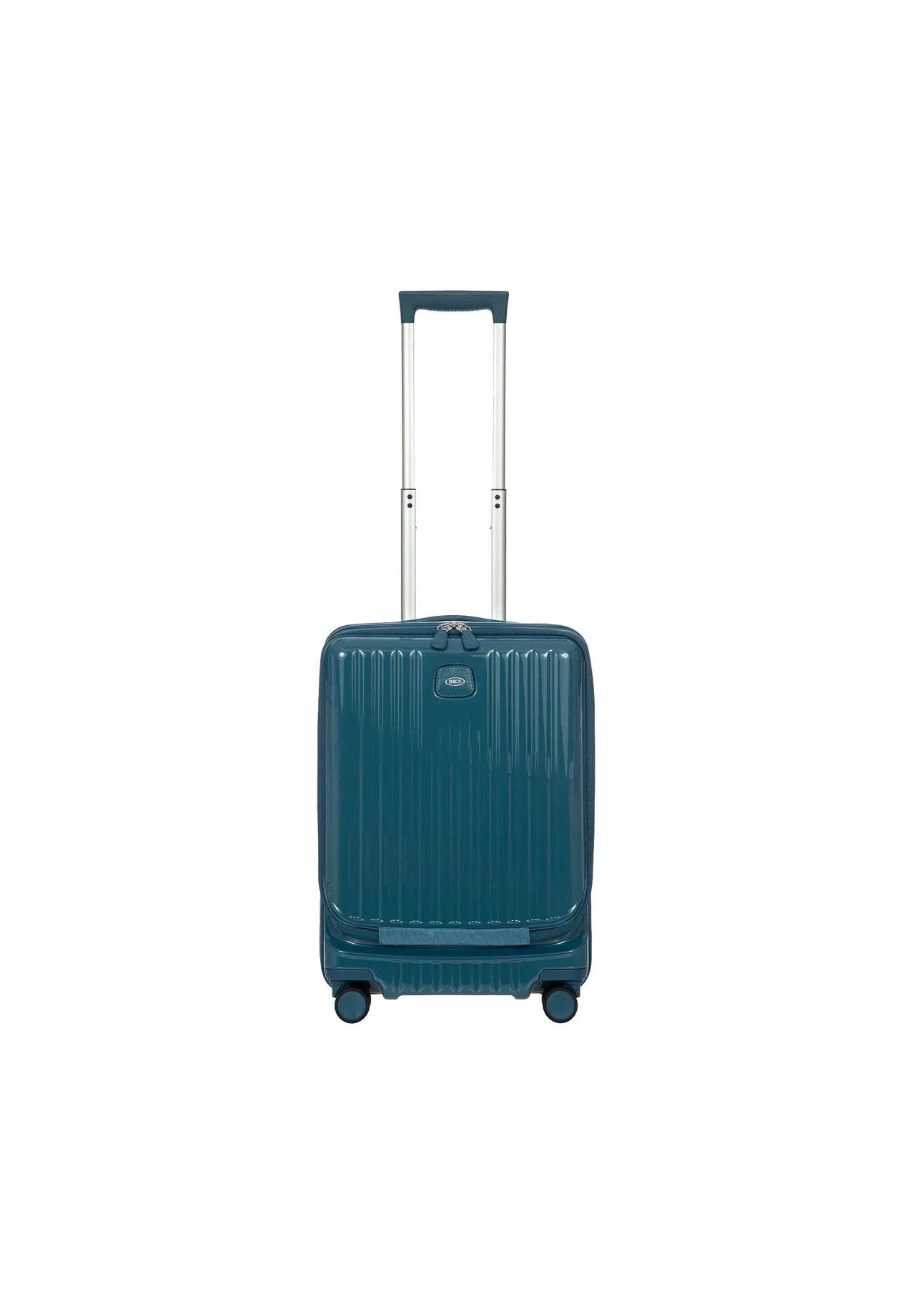 BRIC'S Positano 4 Rollen Kabinentrolley 55 cm mit Dehnfalte, grün,