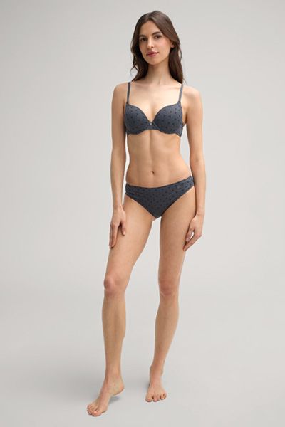 Cornflower Sensation Schalen-BH Anthrazit Nahtloser, gepolsterter Cup