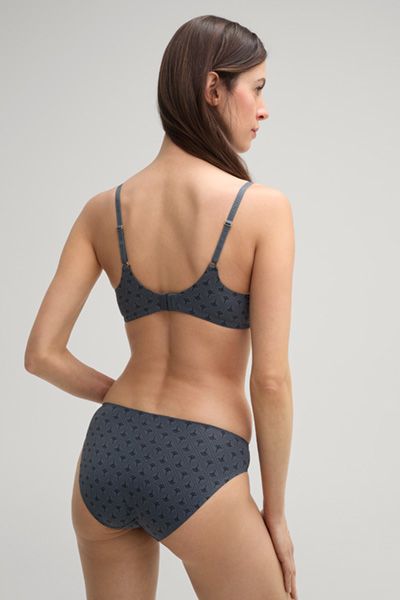 Cornflower Sensation Schalen-BH Anthrazit Nahtloser, gepolsterter Cup