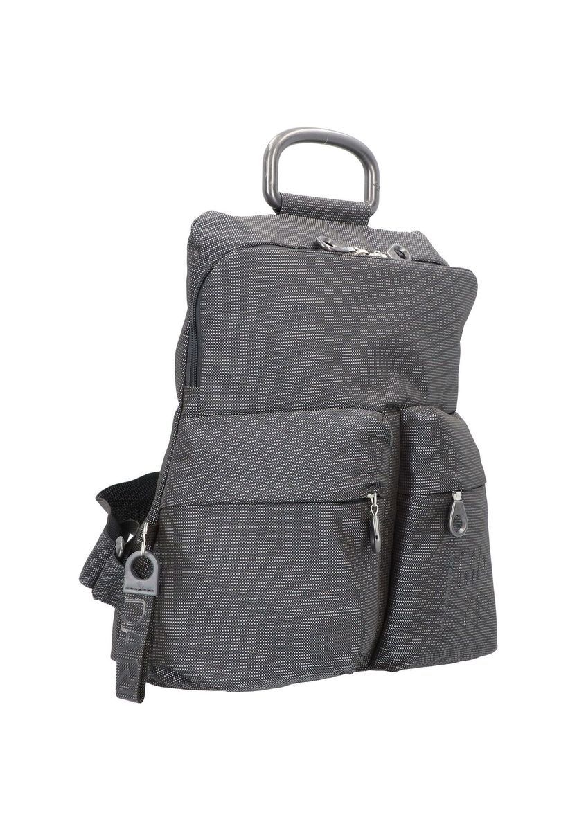 Leichter Emblem Rucksack mit Fronttaschen