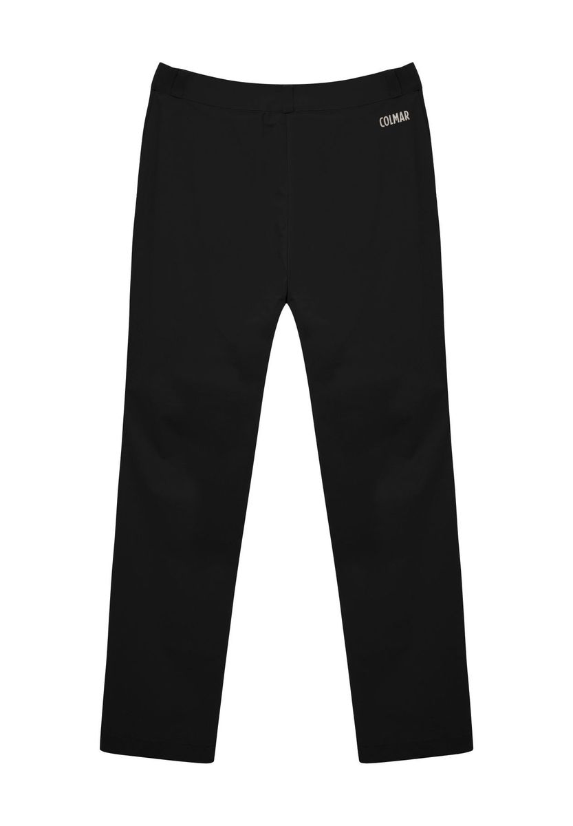 Klassische, gerade geschnittene Hose mit mittelhohem Bund