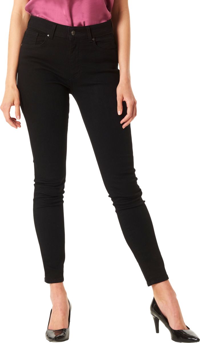 Klassische hoch taillierte Skinny Jeans