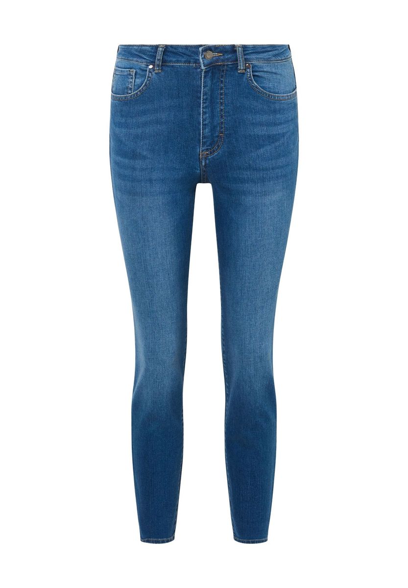 Schmal geschnittene High-Waist Jeans