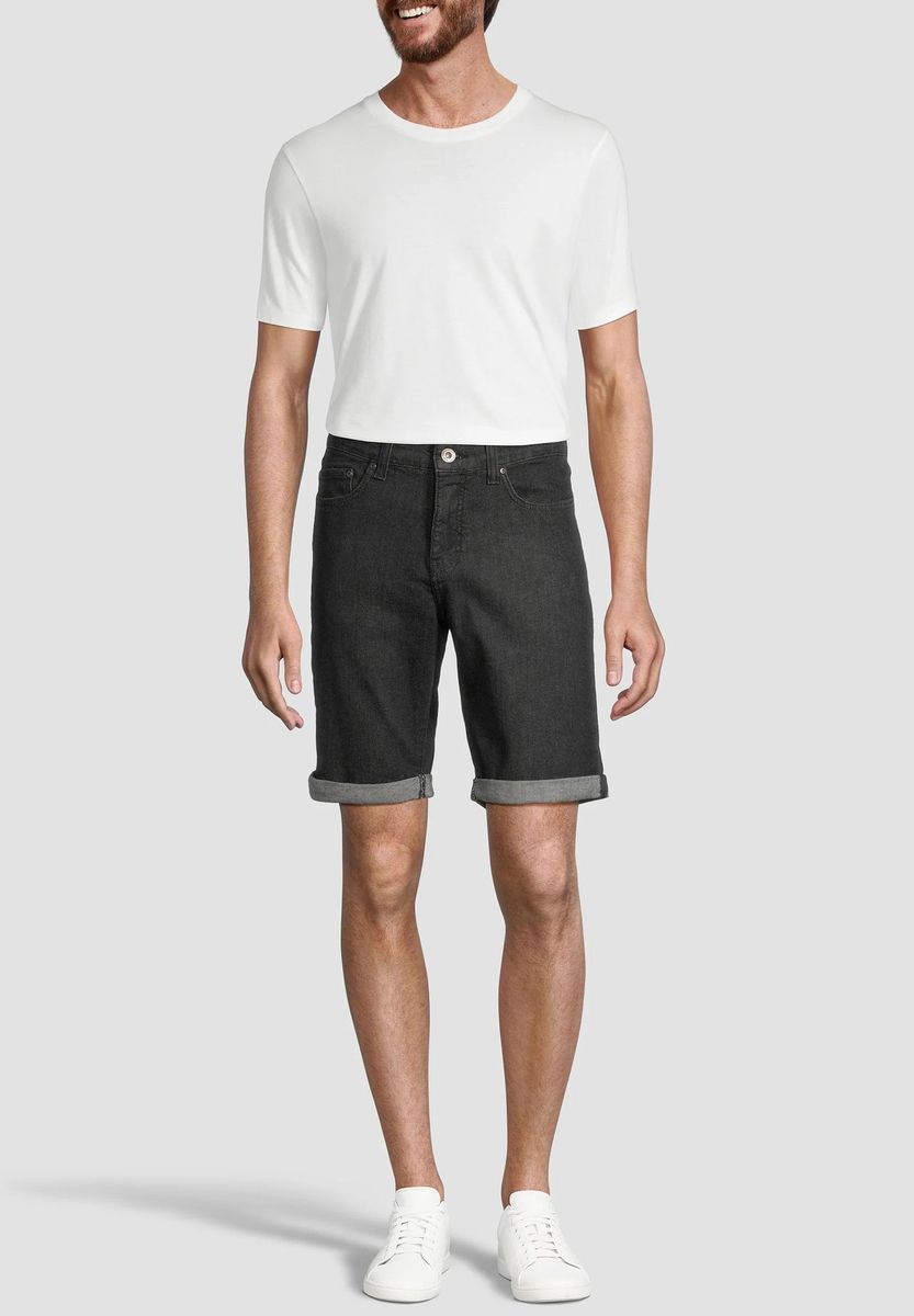 Klassische Denim Bermuda Shorts