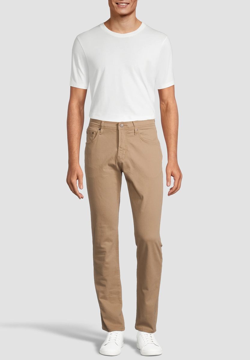 GALERIA Jeanshose, Five-Pocket, für Herren, beige, 32/30