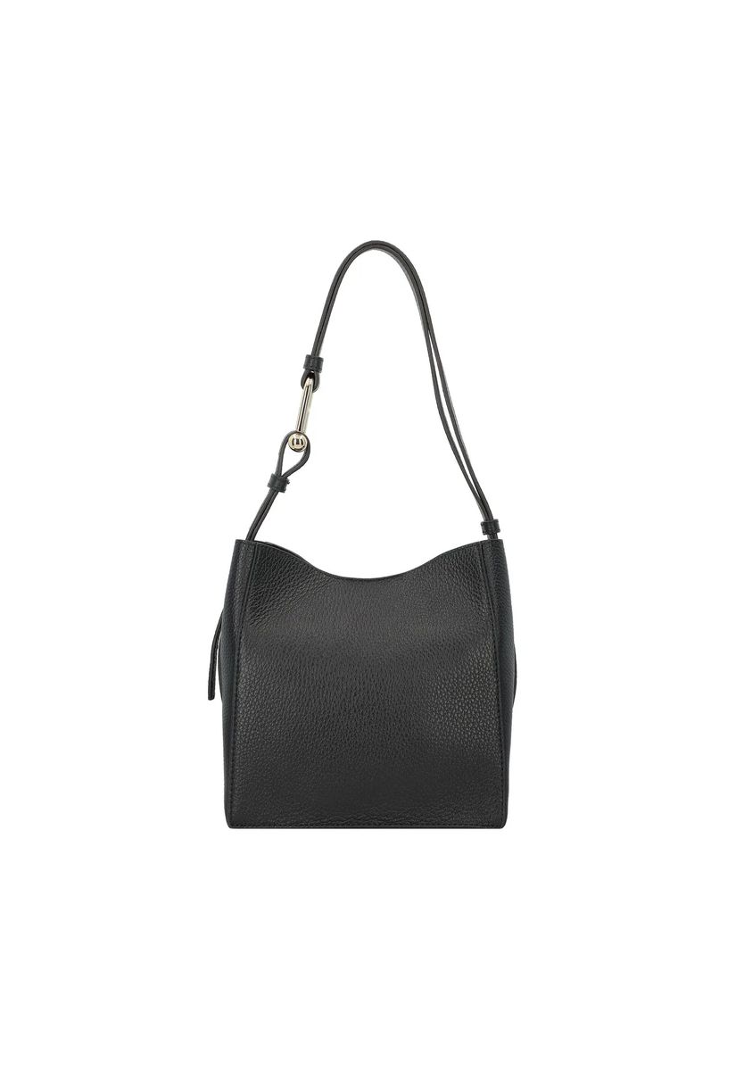 Nuvola Schultertasche aus genarbtem Leder