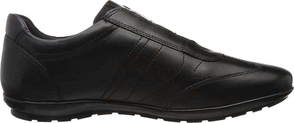 Minimalistische Leder-Sneaker zum Schlüpfen