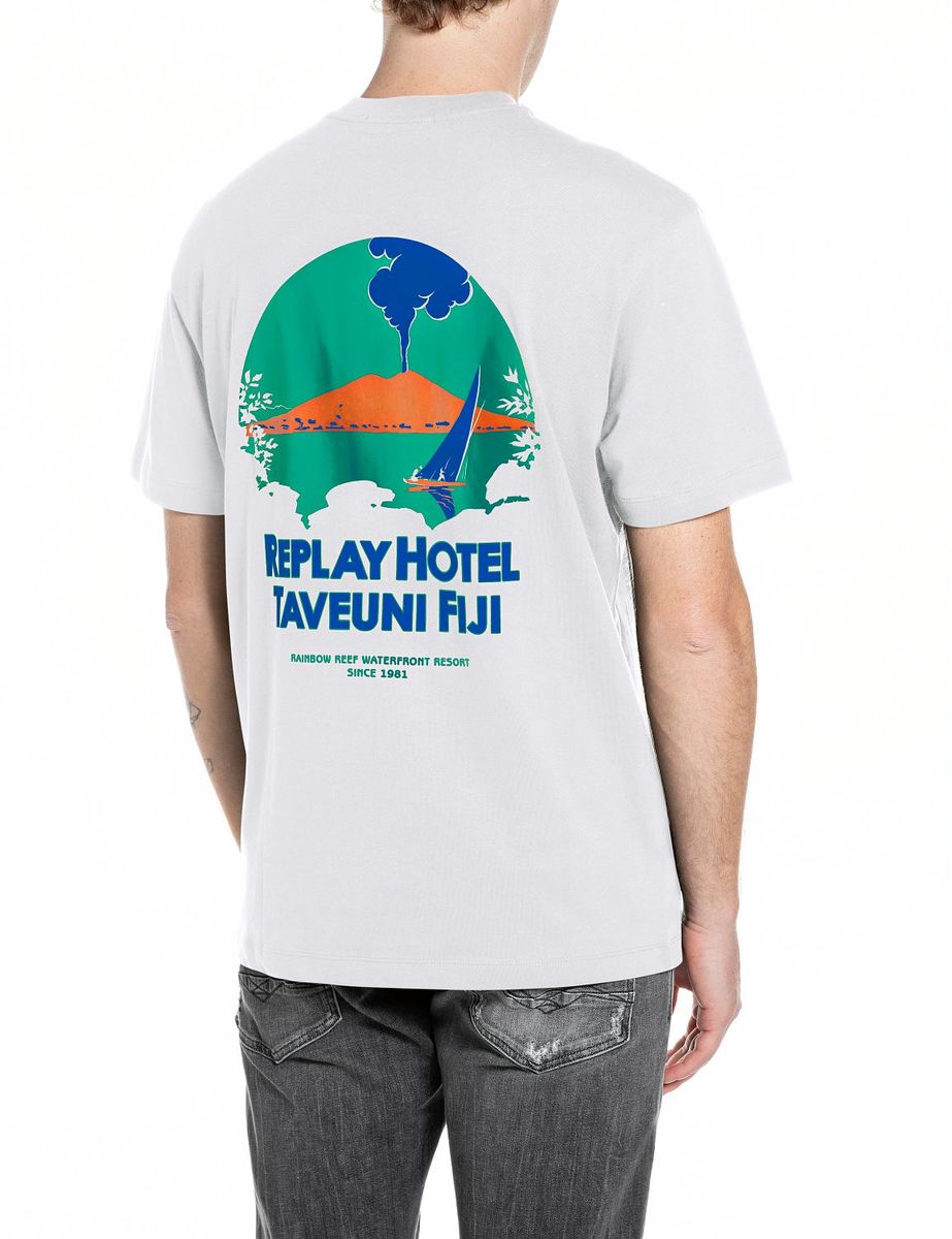 T-Shirt mit Grafikprint und lockerer Passform