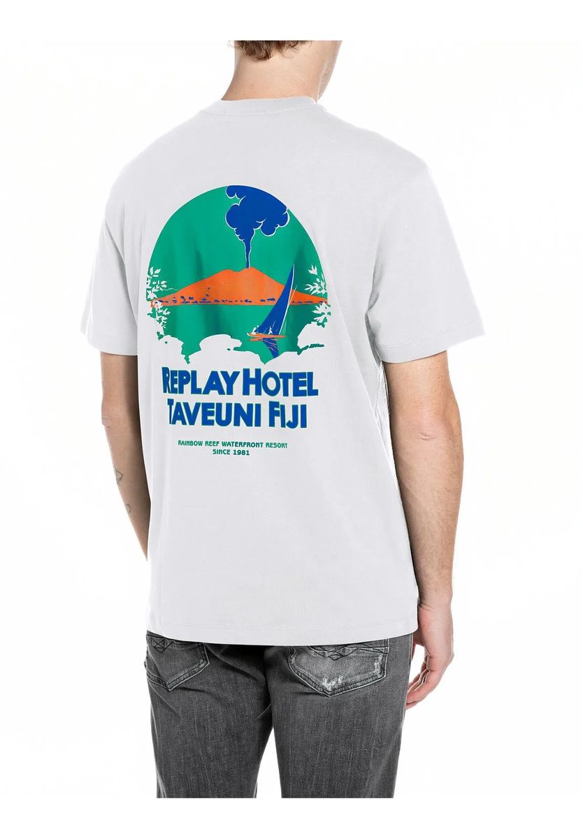 T-Shirt mit Grafikprint und lockerer Passform