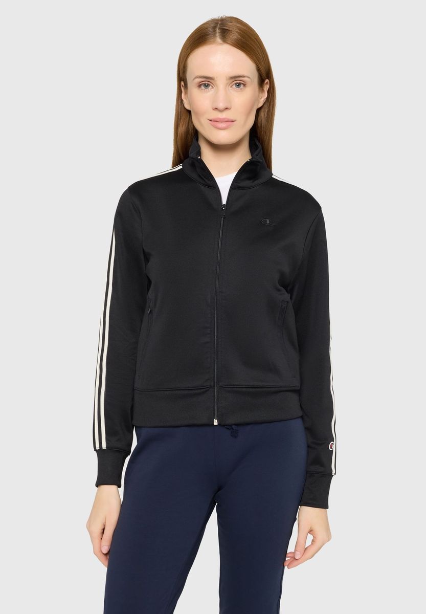 Sportliche Reißverschluss-Trainingsjacke