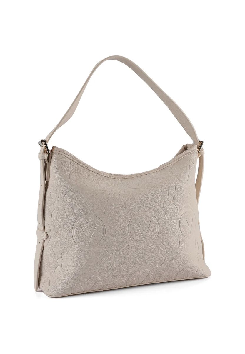 Valentino by Mario Schultertasche, Kunstleder, für Damen, weiß, 99