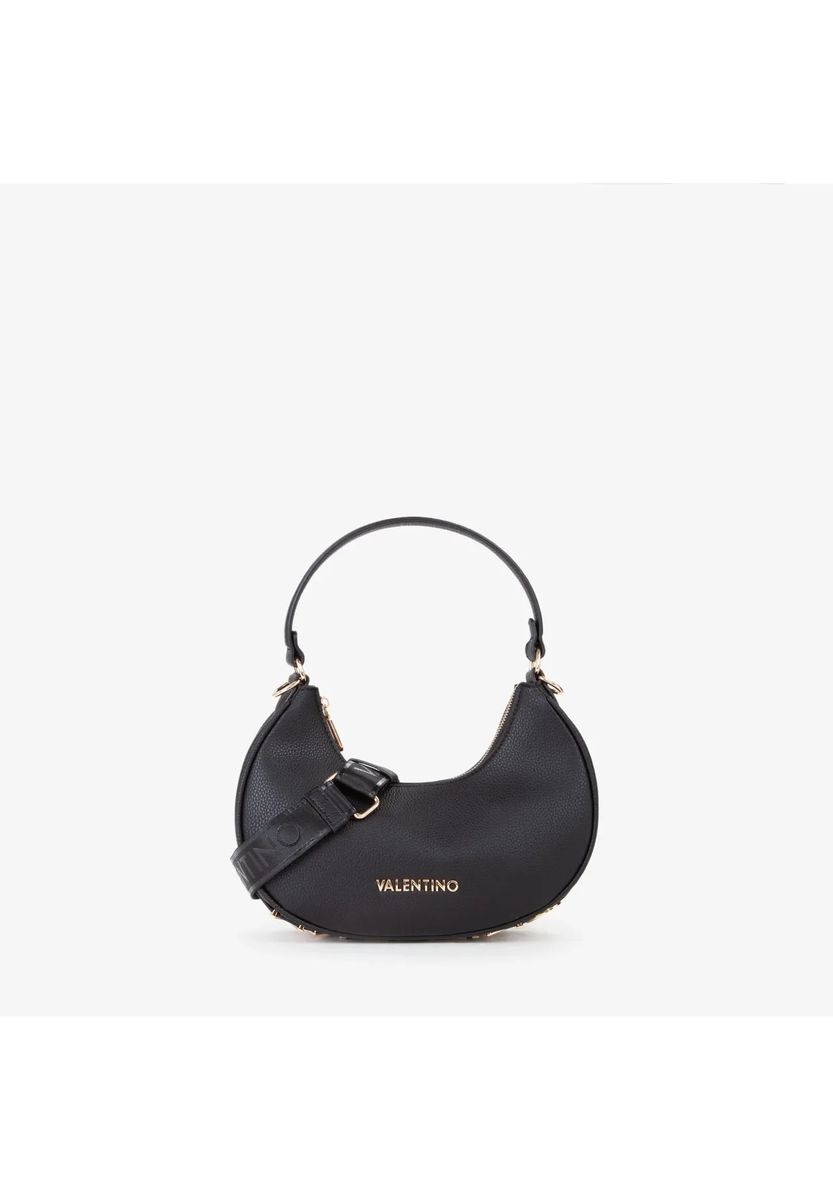 VALENTINO Schultertasche, Leder-Optik, für Damen, schwarz, 99