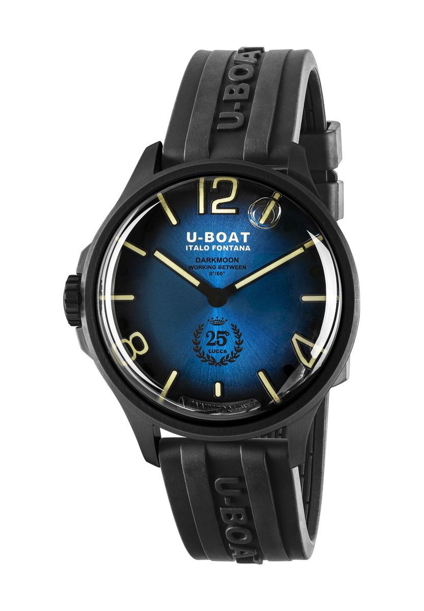 Darkmoon Blaue PVD Jubiläumsuhr