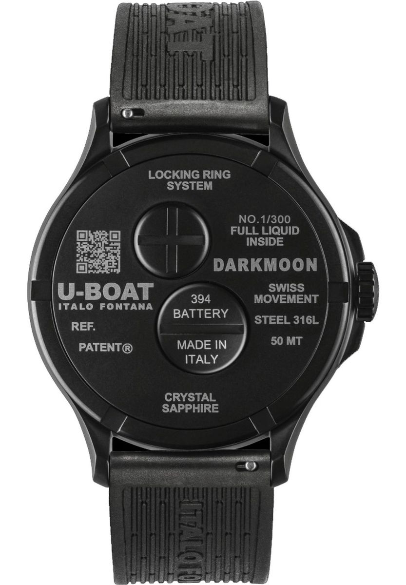 Darkmoon Blaue PVD Jubiläumsuhr
