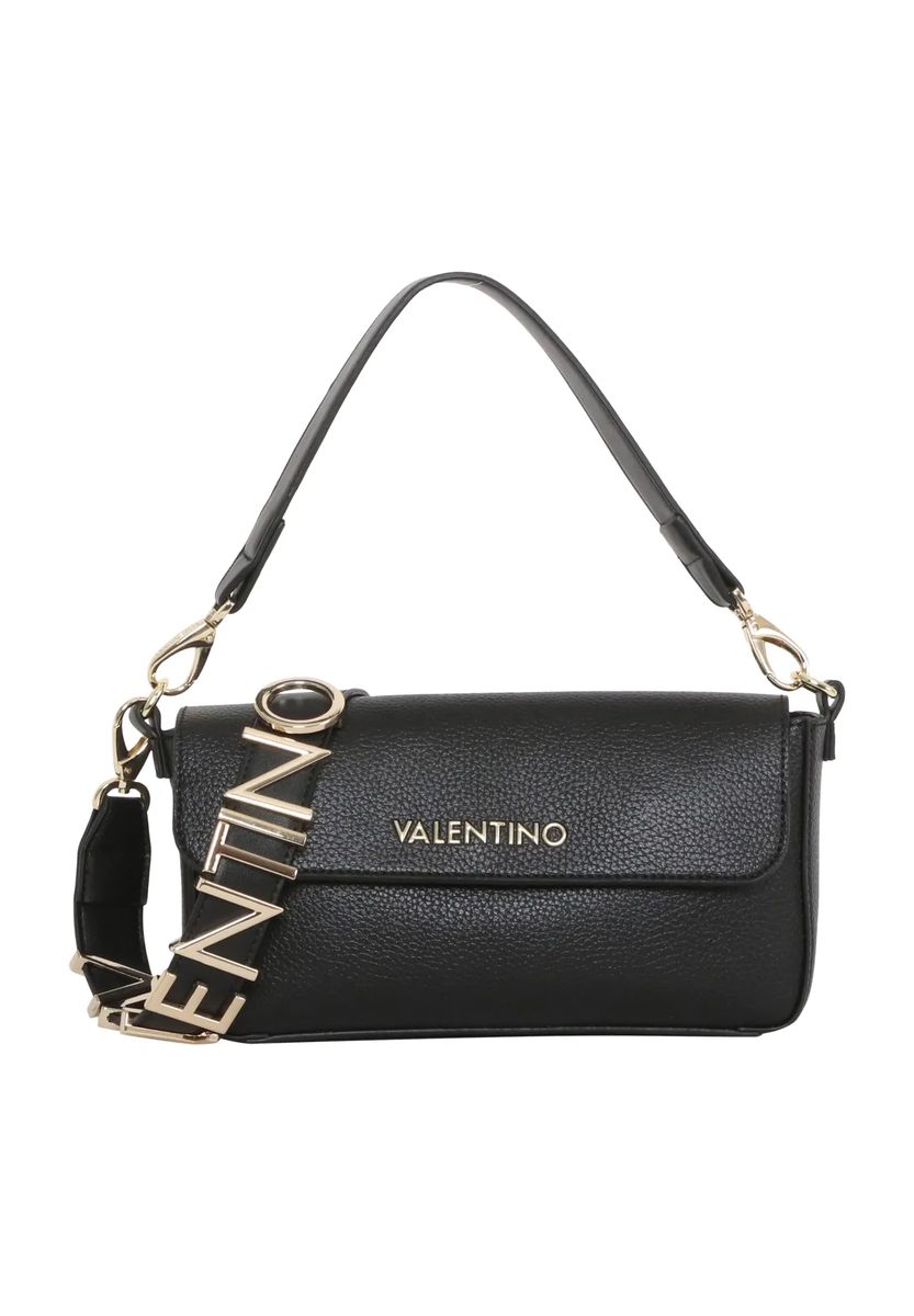 Valentino by Mario Schultertasche "Alexia", Kunstleder, Emblem, für Damen, schwarz, 99