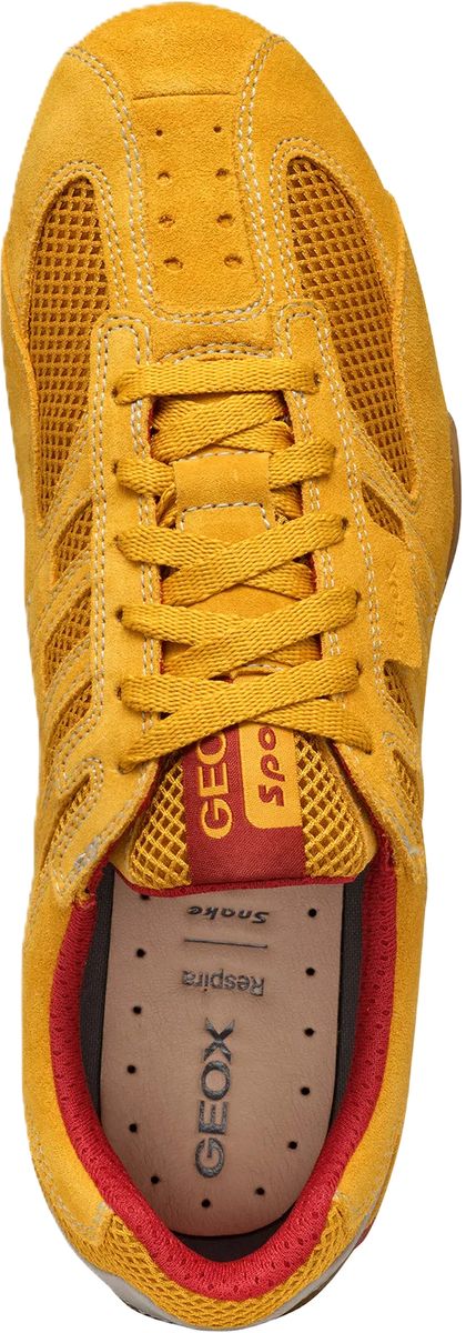 Atmungsaktive Mesh- und Wildledersneaker
