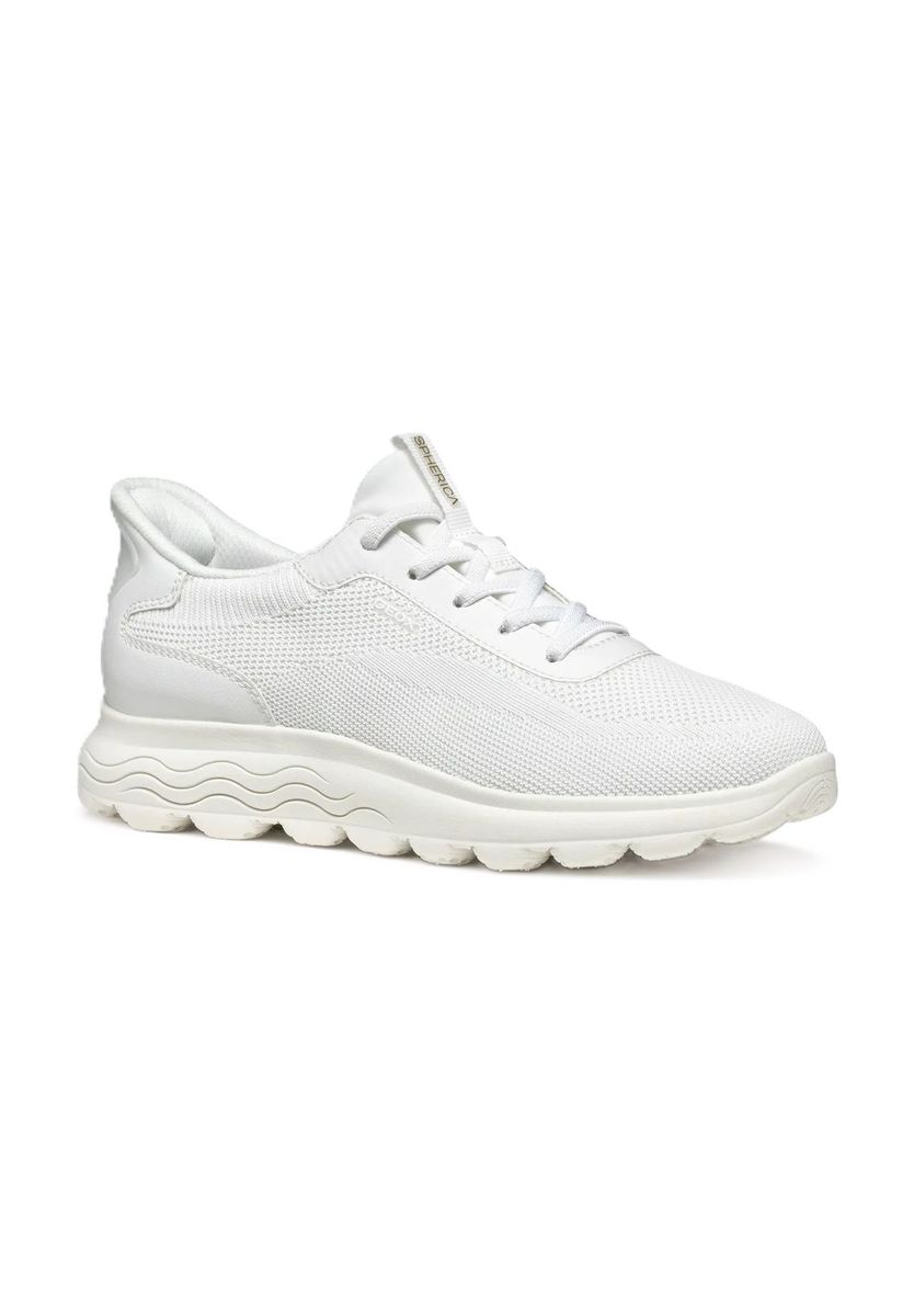 GEOX Sneaker "Spherica™ Plus", Zuglasche, für Damen, weiß, 36