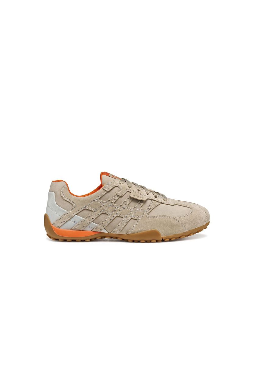 Sportlicher Wildleder Walking Sneaker