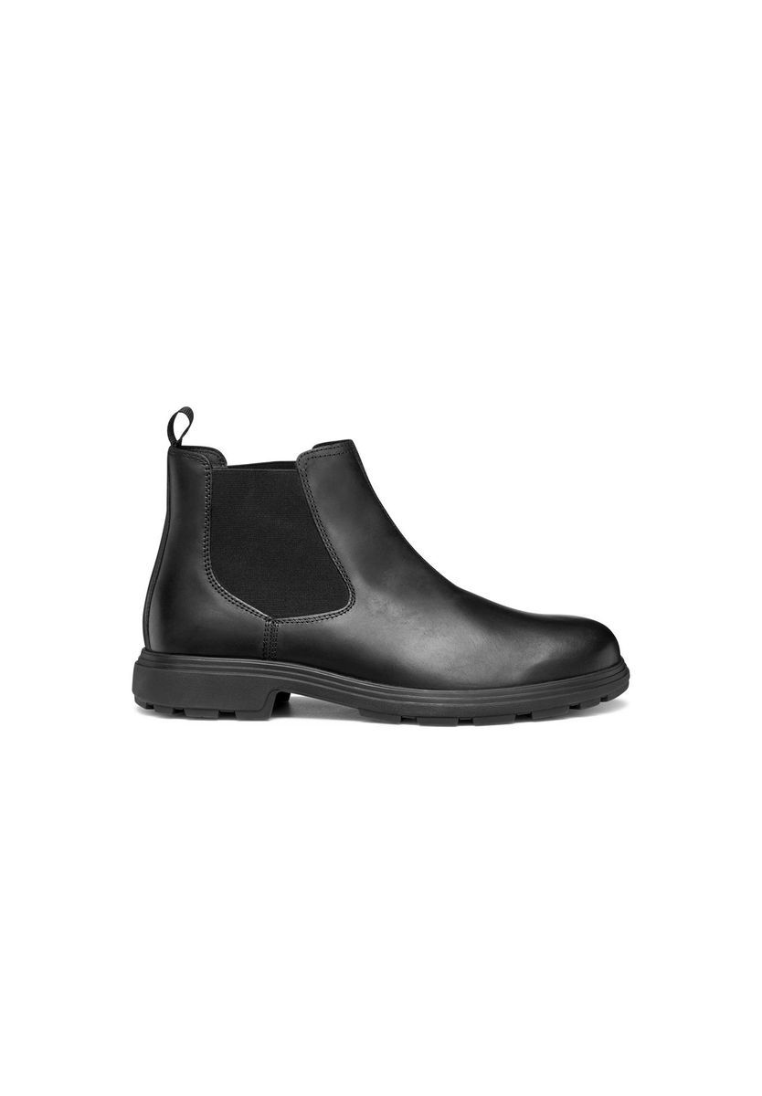 Klassischer Schwarzer Chelsea Boot aus Leder