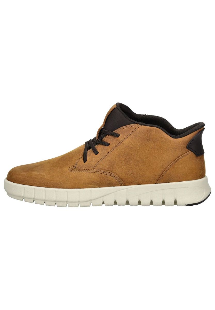 Herren Leder Sneaker-Boot im Chukka-Stil