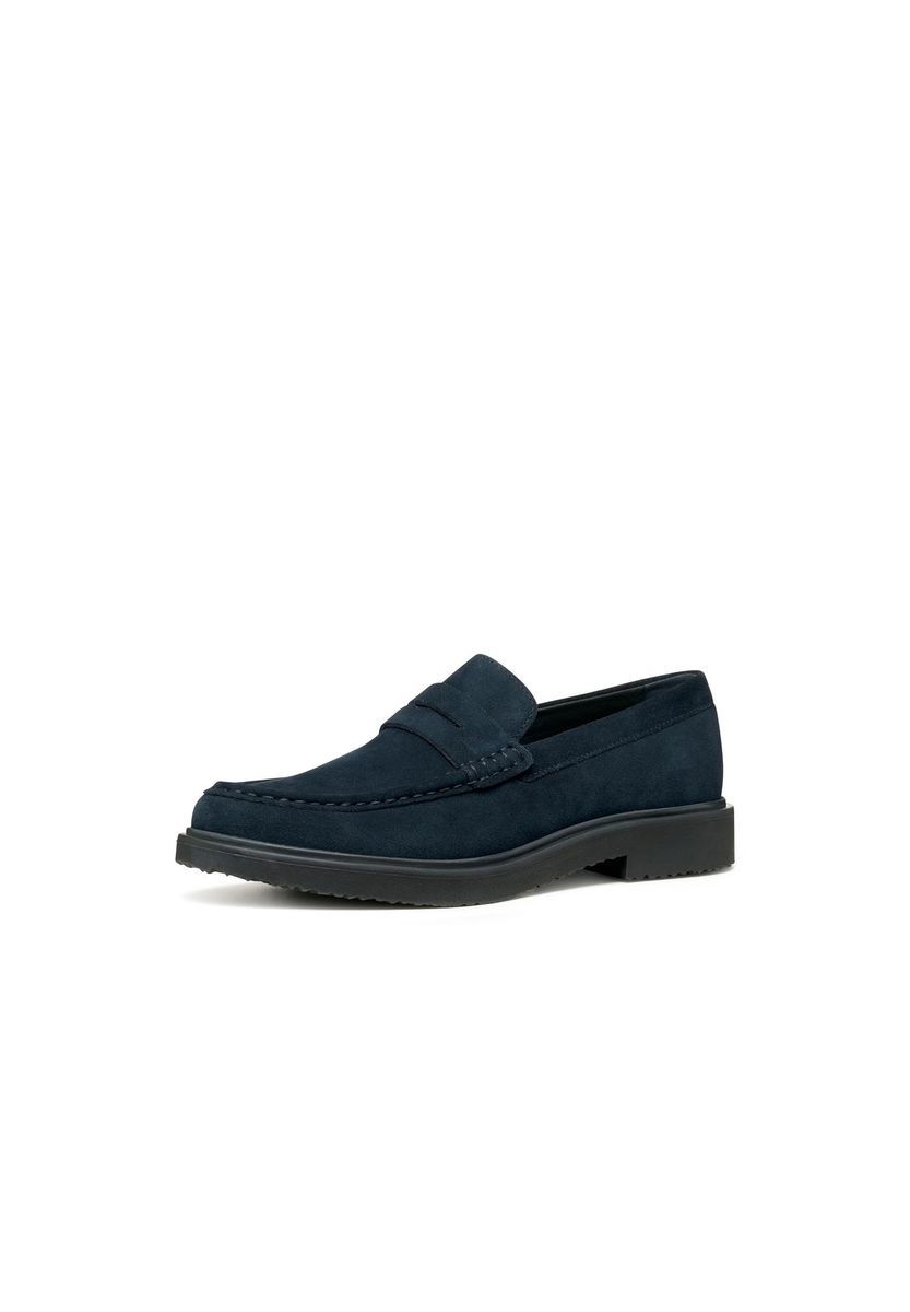 Klassischer Penny Loafer Wildleder Schuh