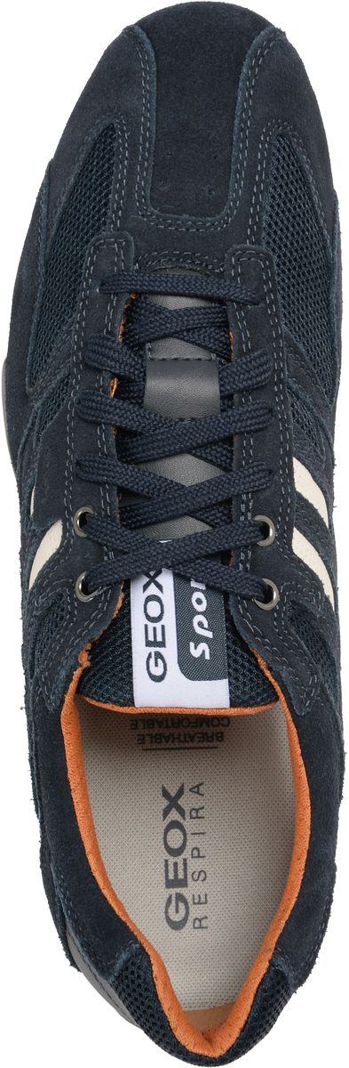 Herren-Sneaker aus Wildleder und Mesh