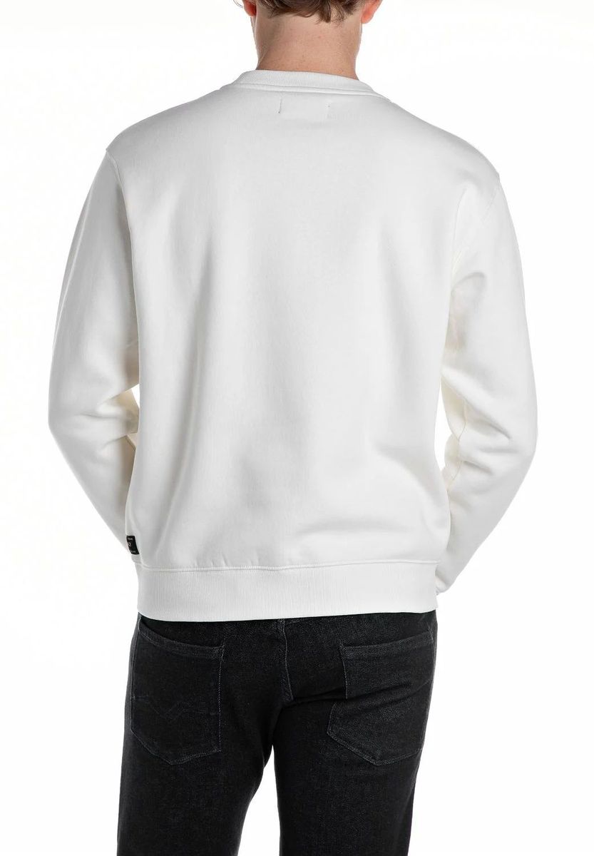 Klassisches Langarm-Sweatshirt mit Rundhalsausschnitt