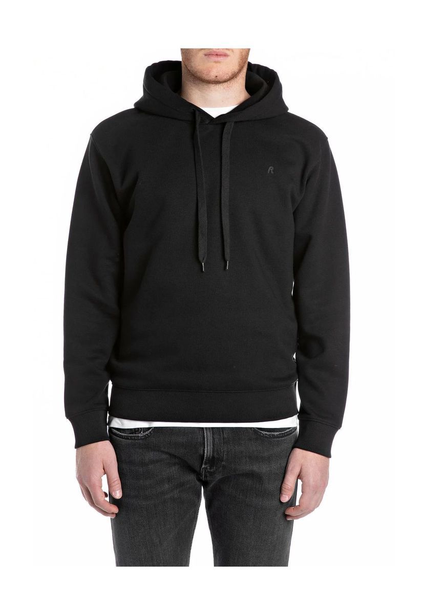 Klassischer Kapuzenpullover mit Kordelzug