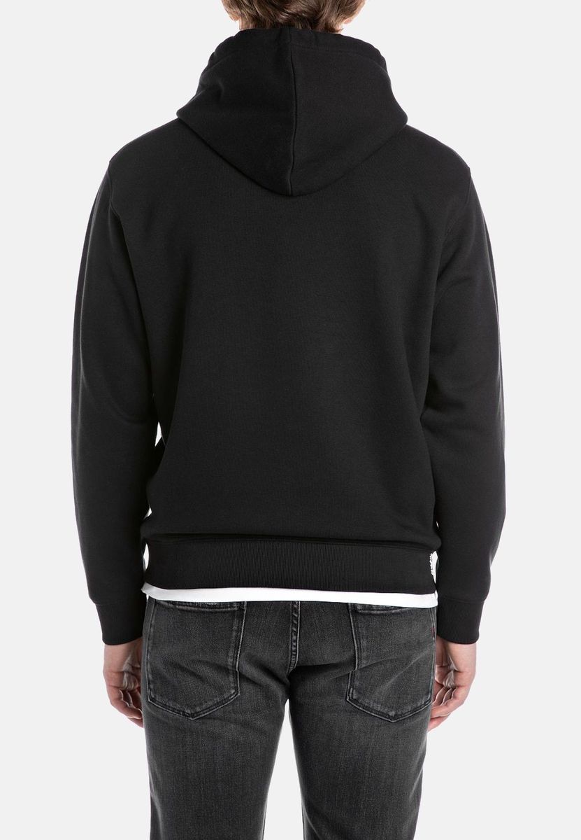 Klassischer Kapuzenpullover mit Kordelzug