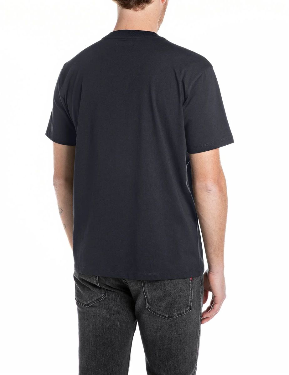 Basic T-Shirt mit Rundhalsausschnitt
