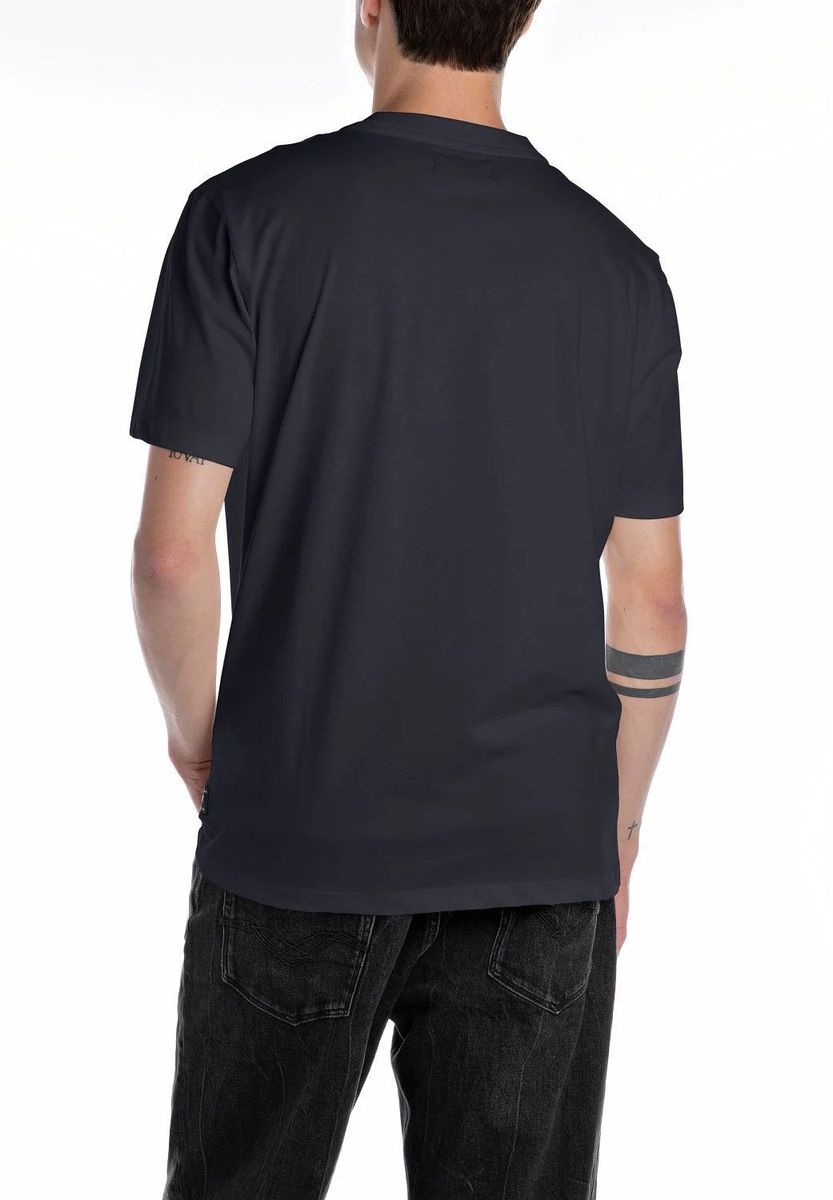 Basic T-Shirt mit Rundhalsausschnitt